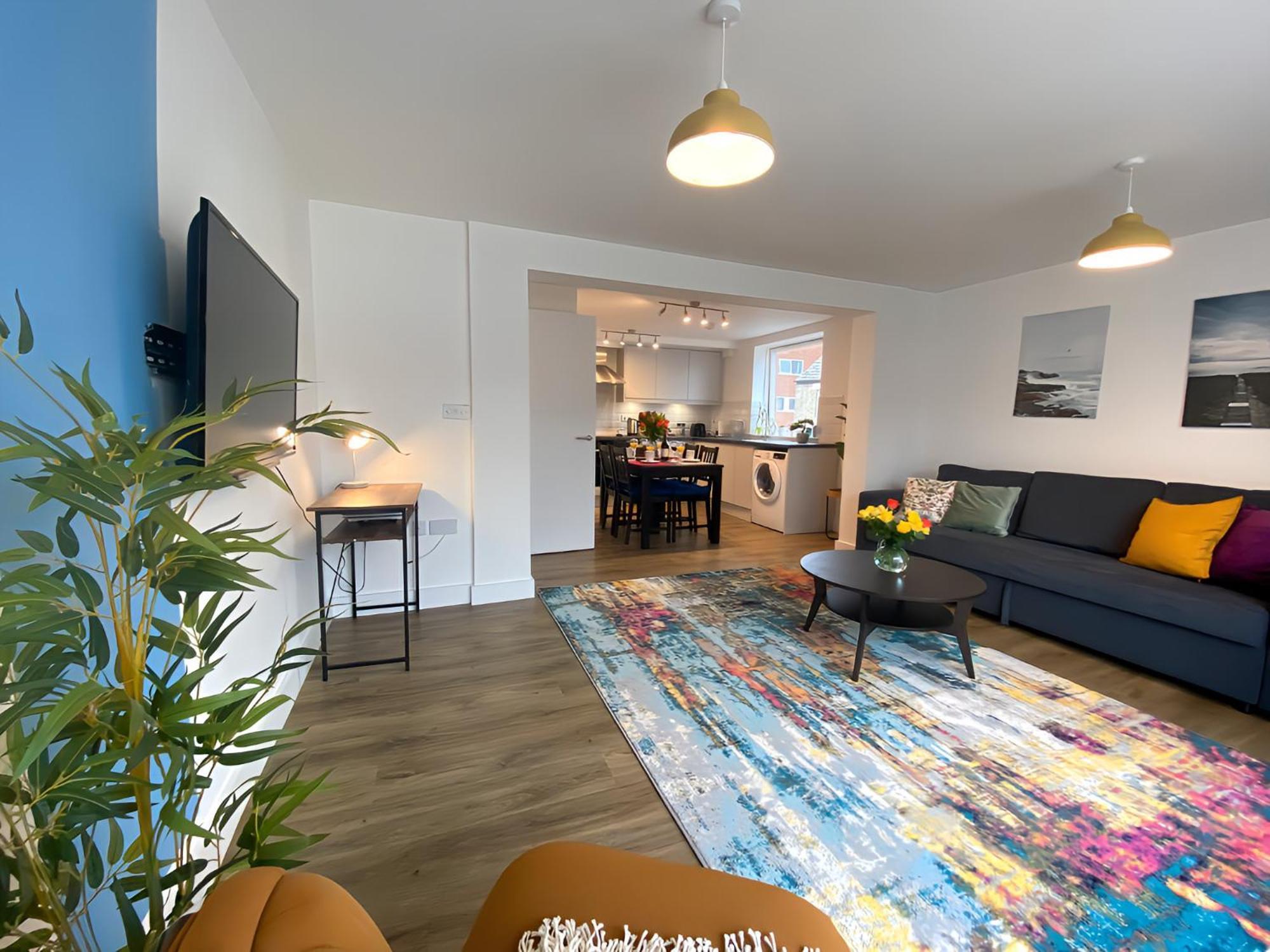 Cambridge Stays Riverside Apart Hotel With 2Br Flats At The City Centre-Parking-Balcony Kültér fotó