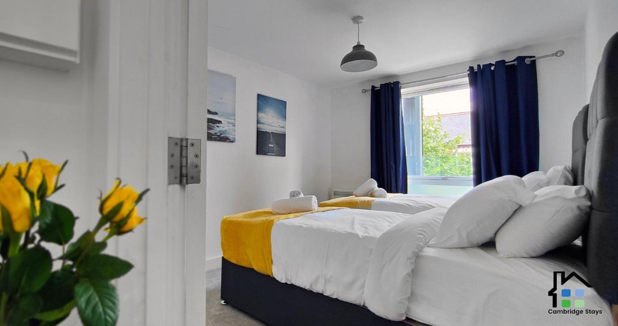 Cambridge Stays Riverside Apart Hotel With 2Br Flats At The City Centre-Parking-Balcony Kültér fotó