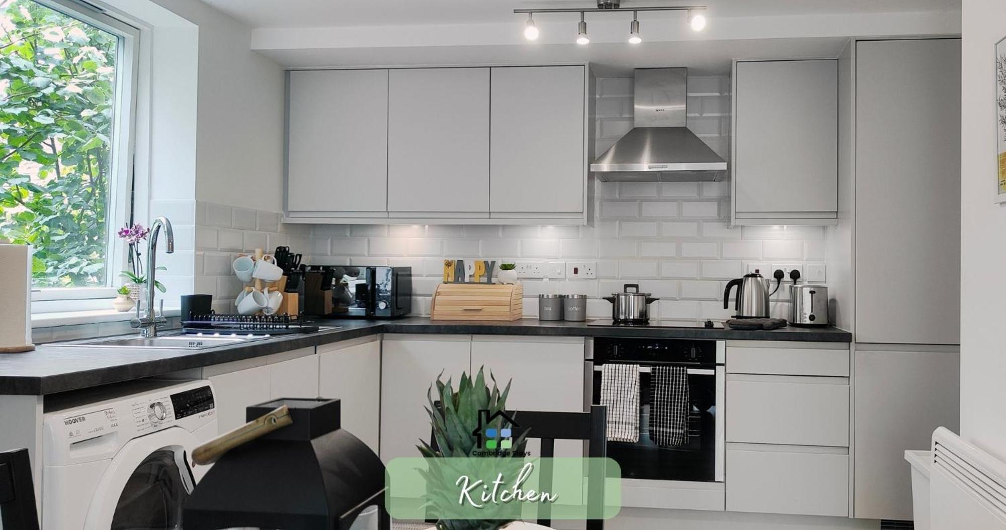 Cambridge Stays Riverside Apart Hotel With 2Br Flats At The City Centre-Parking-Balcony Kültér fotó