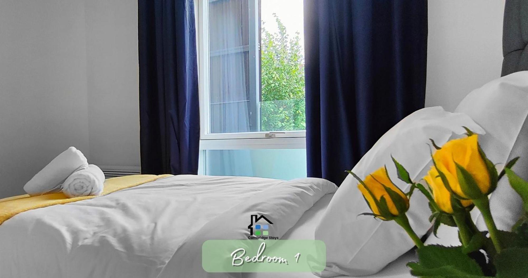 Cambridge Stays Riverside Apart Hotel With 2Br Flats At The City Centre-Parking-Balcony Kültér fotó