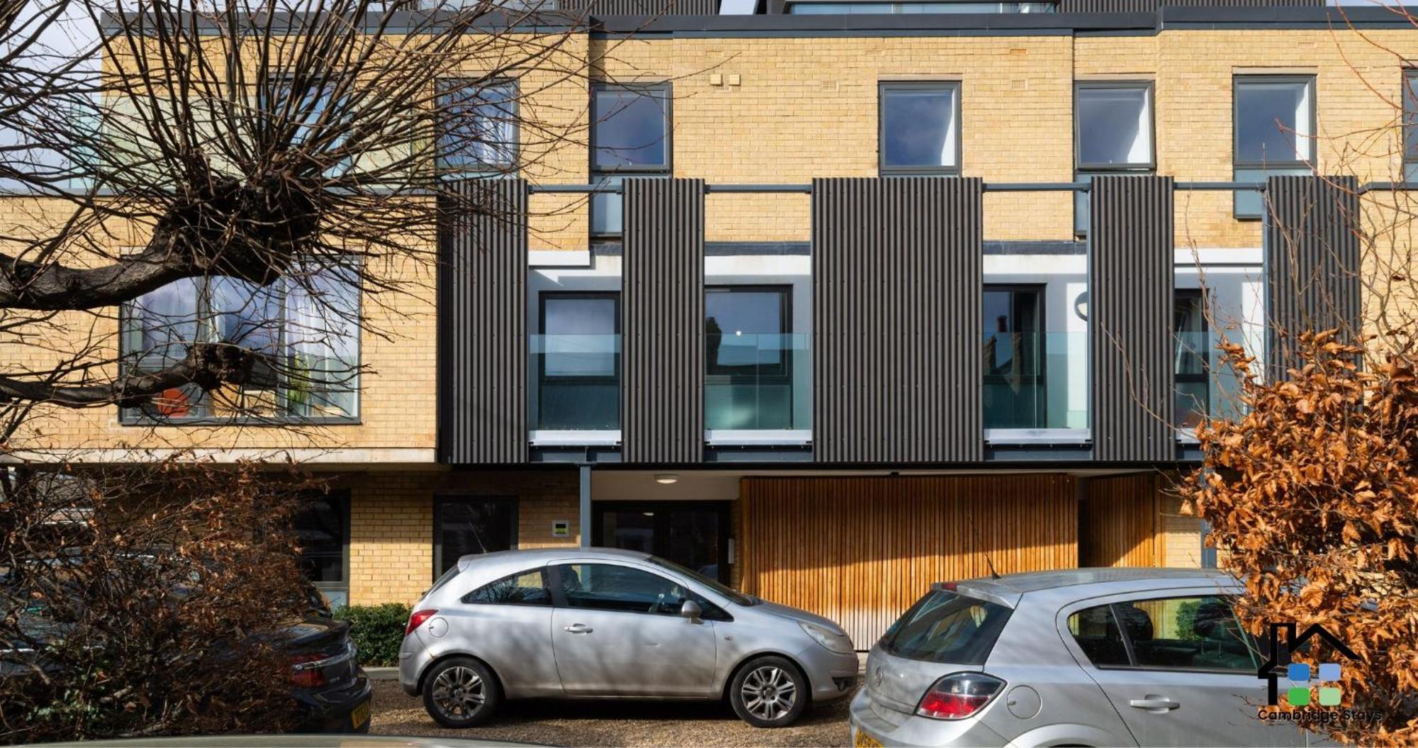 Cambridge Stays Riverside Apart Hotel With 2Br Flats At The City Centre-Parking-Balcony Szoba fotó