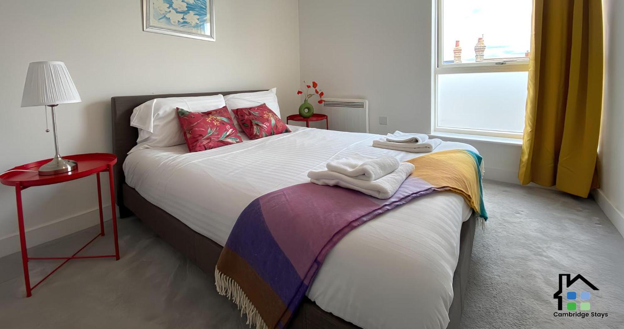 Cambridge Stays Riverside Apart Hotel With 2Br Flats At The City Centre-Parking-Balcony Kültér fotó